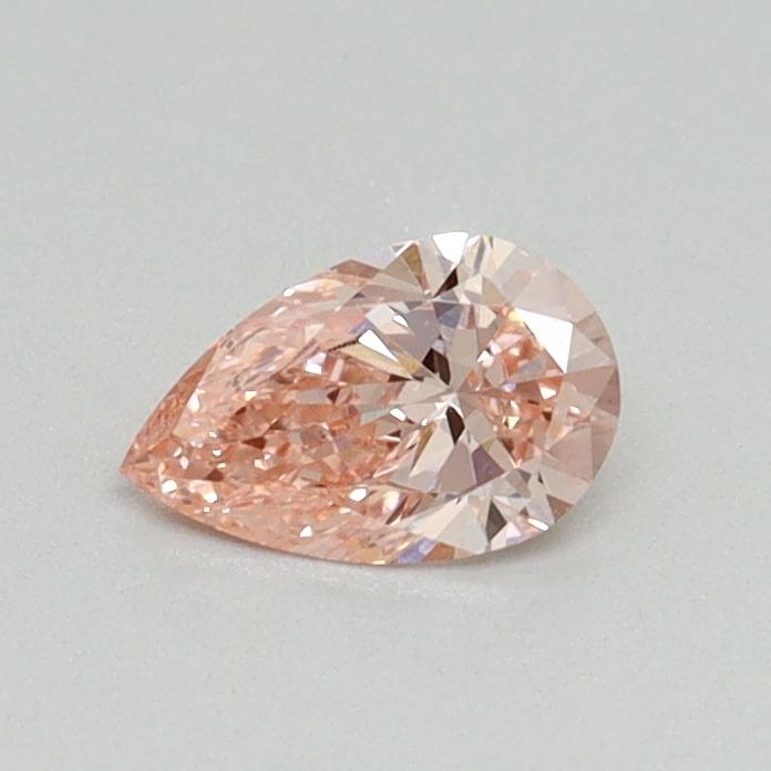 0.33 Ct. Fancy Vivid Pink Pear Lab Grown Diamond