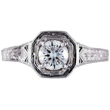 Art Deco Diamond Vintage Ring