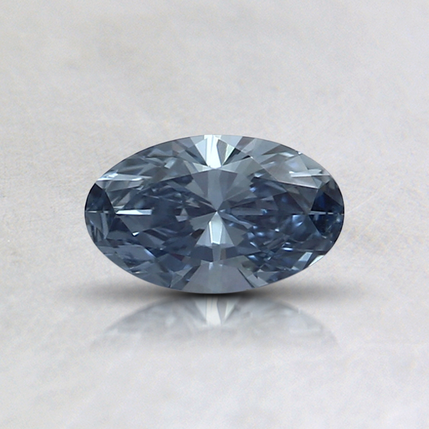 0.31 Ct. Fancy Blue Oval Lab Grown Diamond
