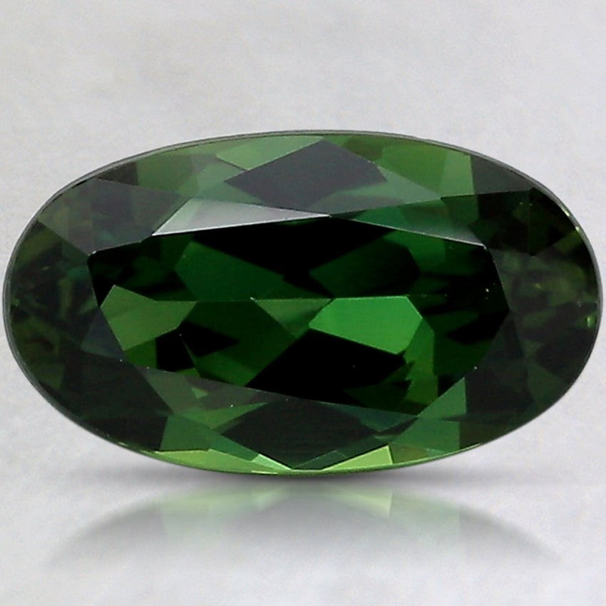 10.4x5.9mm Unheated Teal Modified Oval Australian Sapphire