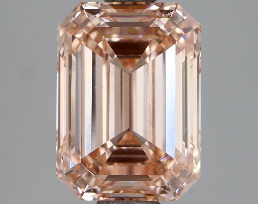 3.04 Ct. Fancy Intense Pink Emerald Lab Grown Diamond