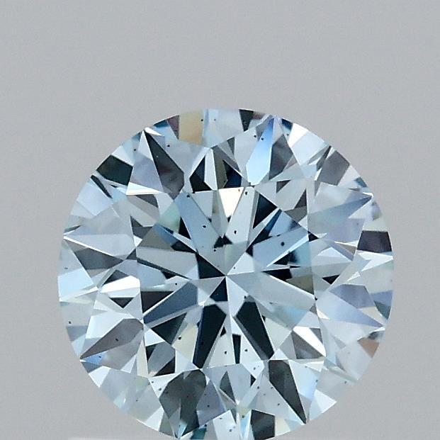 1.02 Ct. Fancy Vivid Blue Round Lab Grown Diamond