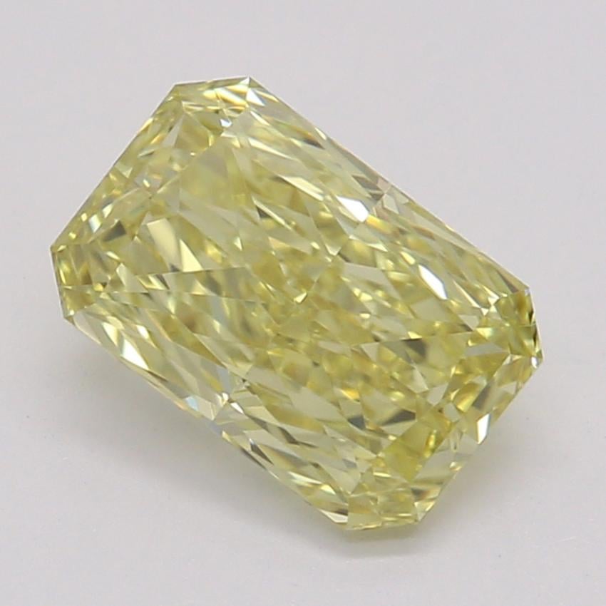 0.71 Ct. Fancy Yellow Radiant Diamond