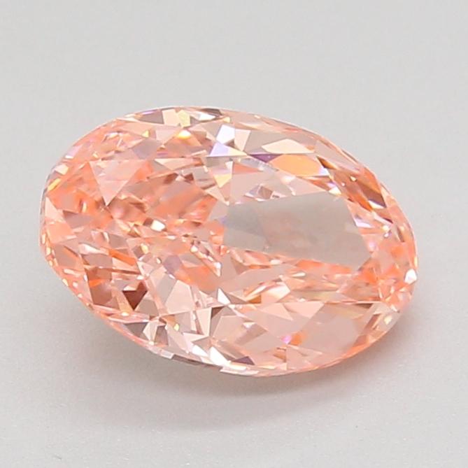 2.07 Ct. Fancy Vivid Pink Oval Lab Grown Diamond