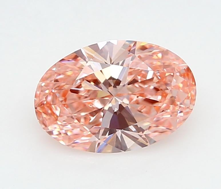 1.76 Ct. Fancy Vivid  Pink Oval Lab Grown Diamond