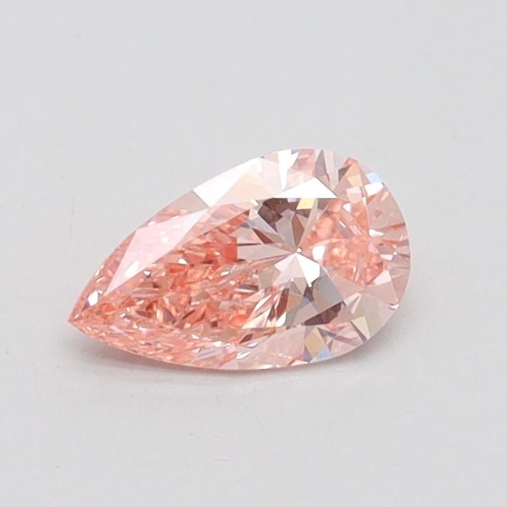0.40 Ct. Fancy Intense Pink Pear Lab Grown Diamond