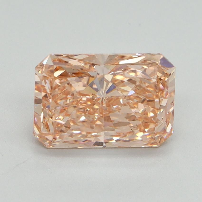 2.14 Ct. Fancy Vivid Pink Radiant Lab Grown Diamond