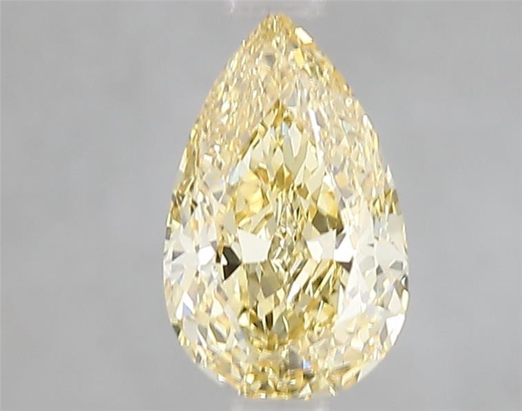 1.33 Ct. Fancy Vivid Yellow Pear Lab Grown Diamond