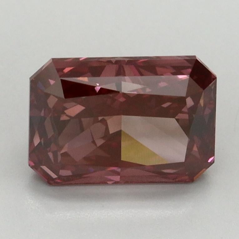 1.92 Ct. Fancy Vivid Red Radiant Lab Grown Diamond