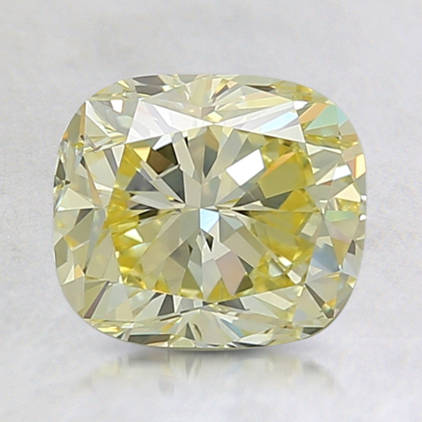 1.88 Ct. Fancy Yellow Cushion Lab Grown Diamond