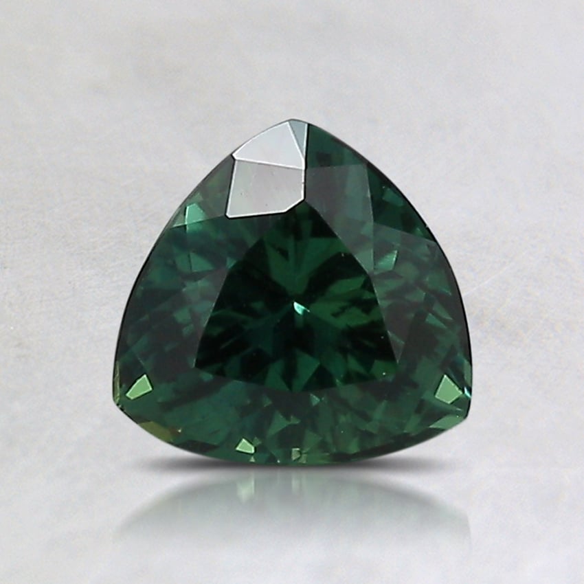 6.3x6.1mm Unheated Blue Trillion Kenyan Sapphire