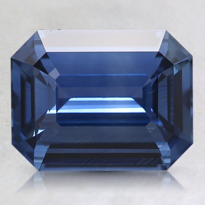 9.2x7.1mm Blue Emerald Sapphire