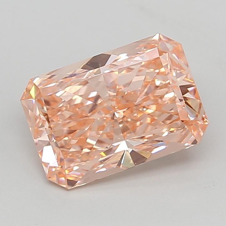 3.00 Ct. Fancy Vivid  Pink Radiant Lab Grown Diamond