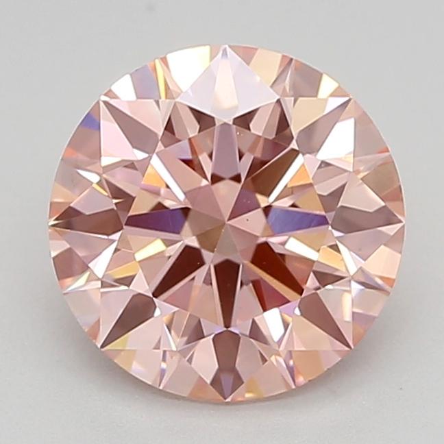 1.40 Ct. Fancy Vivid  Pink Round Lab Grown Diamond
