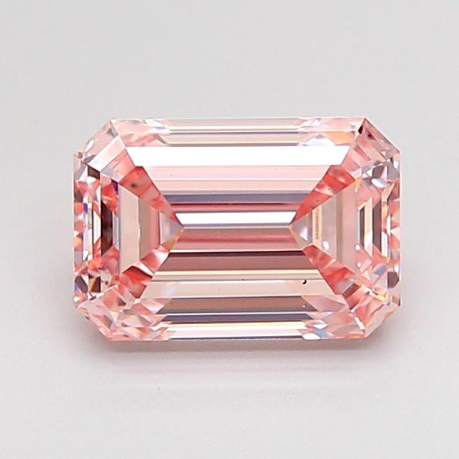 1.52 Ct. Fancy Intense None Pink Emerald Lab Grown Diamond