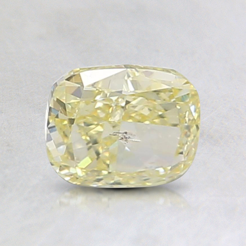 1.0 Ct. Fancy Yellow Cushion Diamond