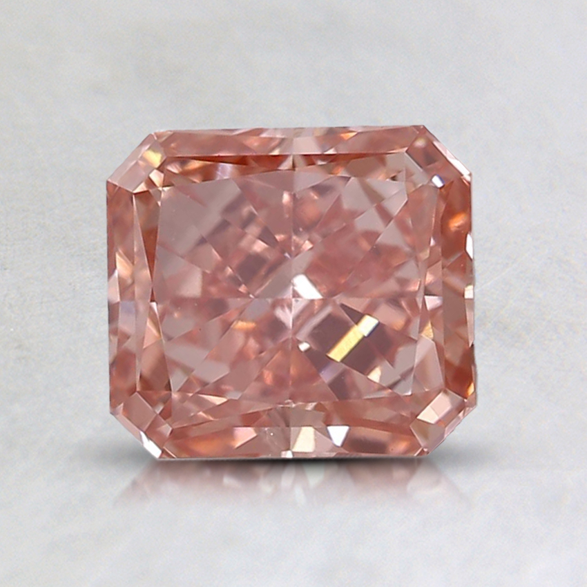 1.15 Ct. Fancy Vivid Pink Radiant Lab Grown Diamond