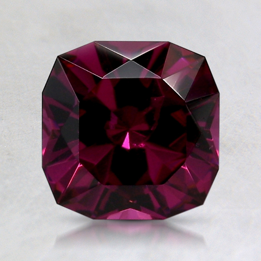 6.9mm Unheated Red Modified Cushion Rhodolite Garnet