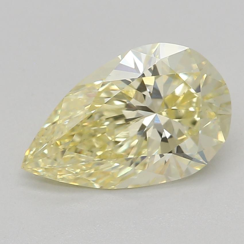 1.04 Ct. Fancy Intense Yellow Pear Lab Grown Diamond