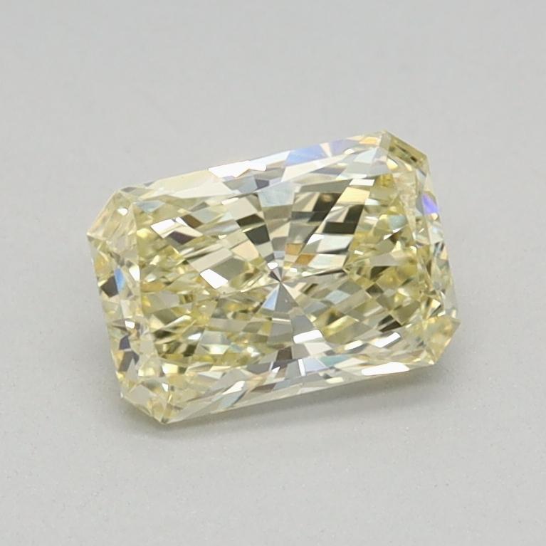 0.52 Ct. Fancy Light Yellow Radiant Lab Grown Diamond