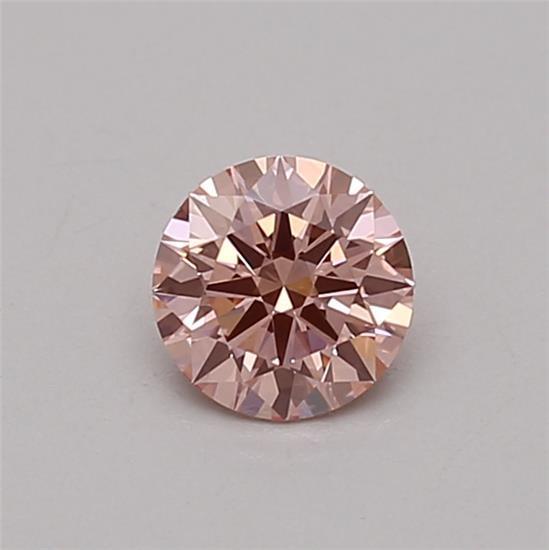 0.38 Ct. Fancy Intense Pink Round Lab Grown Diamond