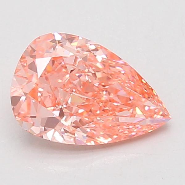 1.54 Ct. Fancy Vivid Pink Pear Lab Grown Diamond