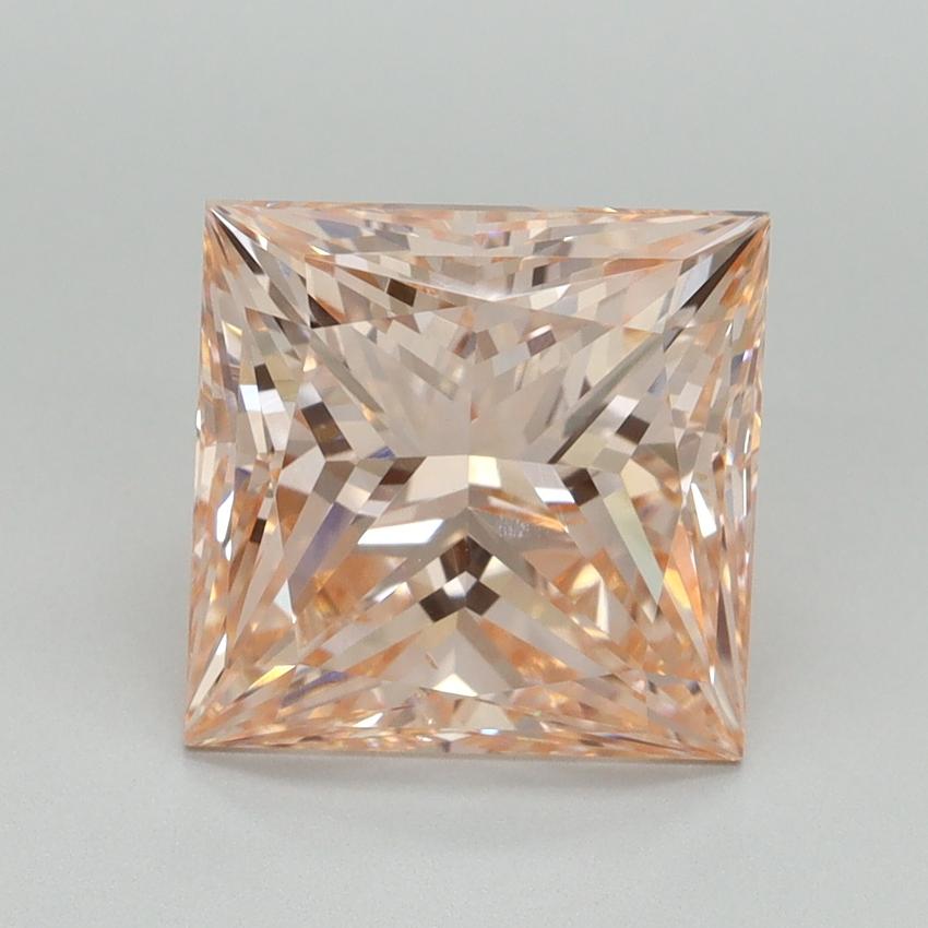 4.02 Ct. Fancy Intense Pink Princess Lab Grown Diamond