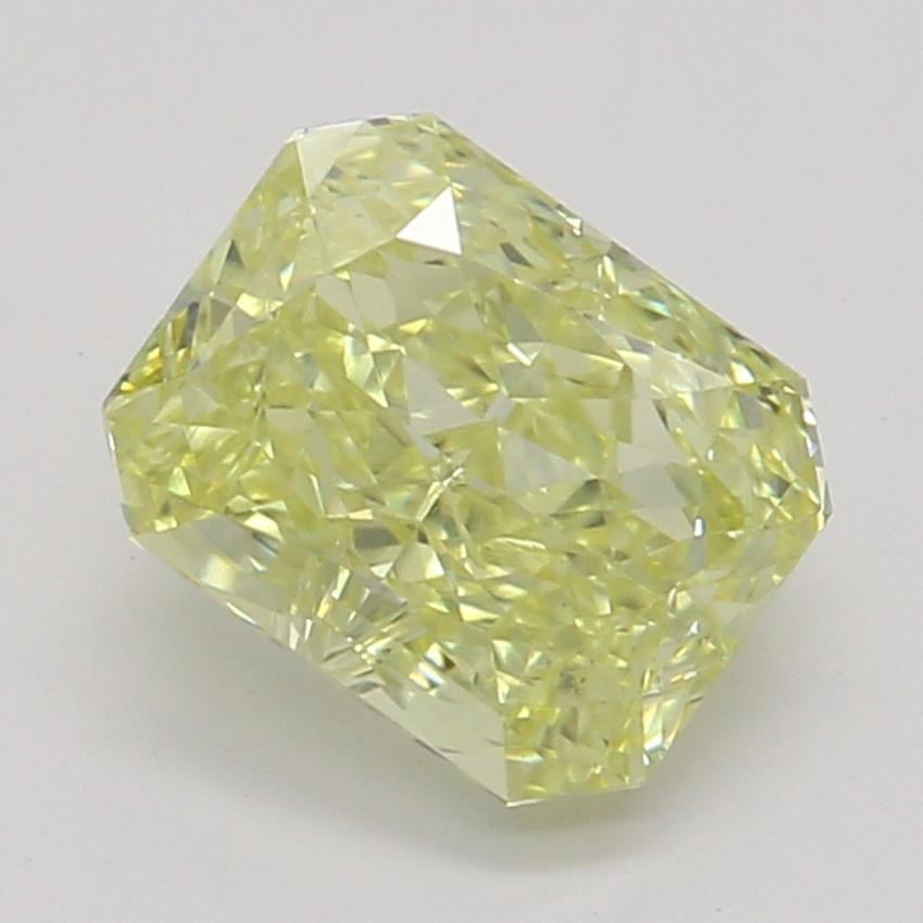 0.80 Ct. Fancy Yellow Radiant Diamond
