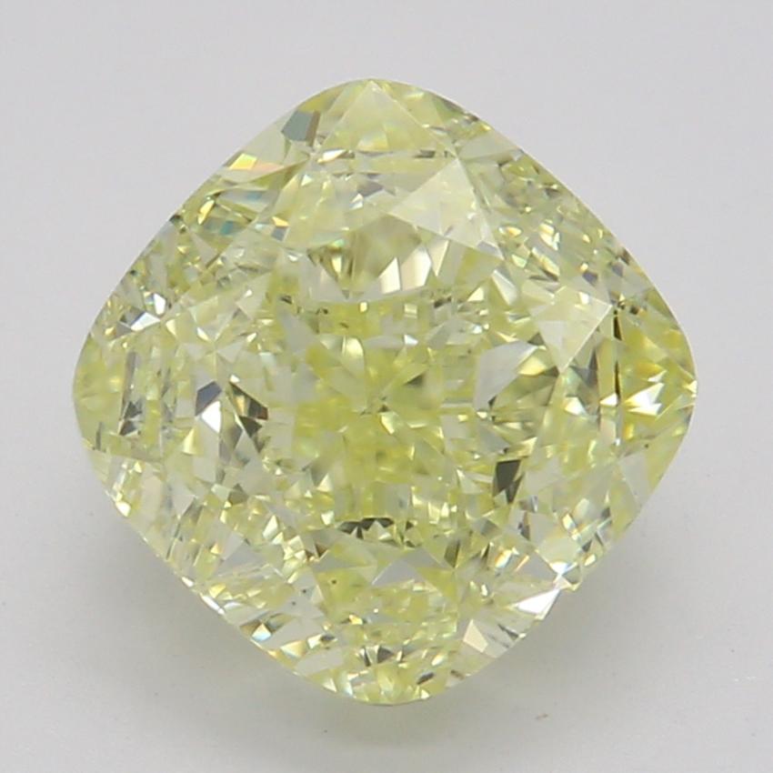 1.52 Ct. Fancy Yellow Cushion Diamond