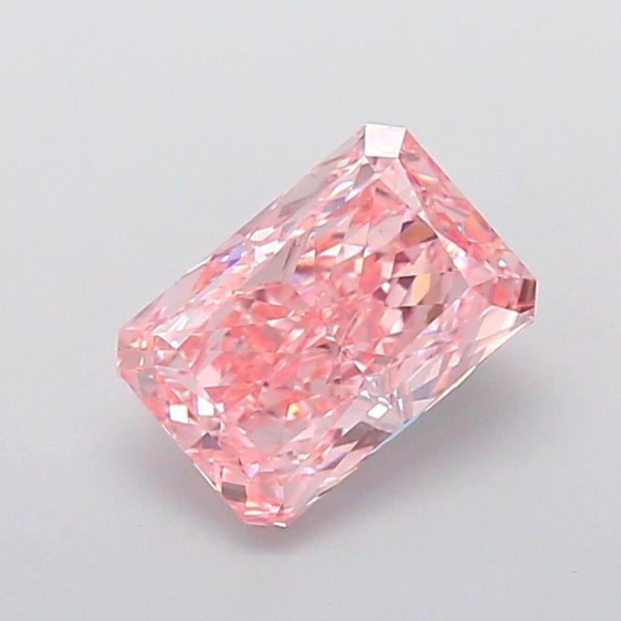 2.50 Ct. Fancy Vivid  Pink Radiant Lab Grown Diamond