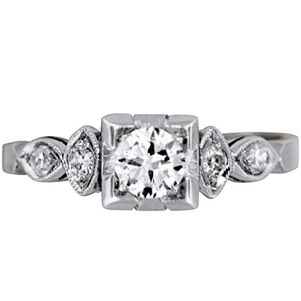 Art Deco Diamond Vintage Ring
