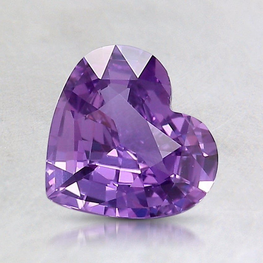 7.2x7.8mm Purple Heart Sapphire