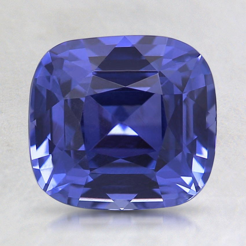 7.8x7.2mm Unheated Purple Cushion Sapphire
