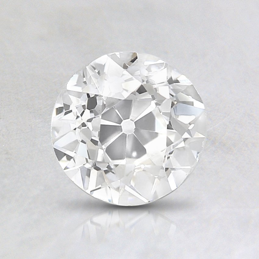 0.96 Ct., I Color, VS2 Clarity, Round Old European Cut Diamond