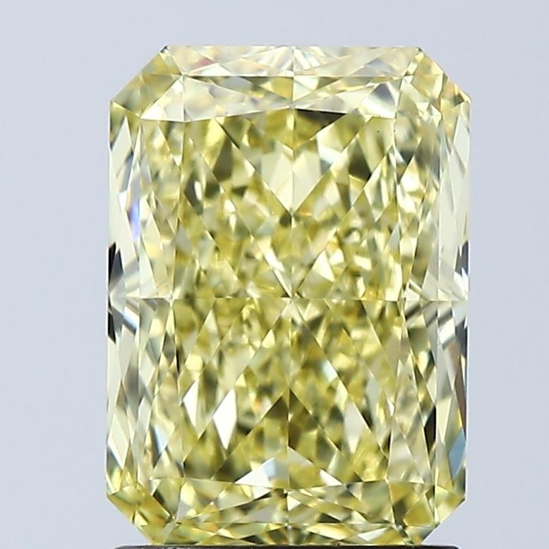 2.09 Ct. Fancy Vivid Yellow Radiant Lab Grown Diamond