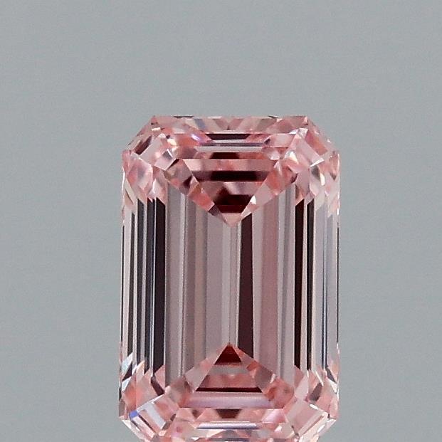 0.74 Ct. Fancy Intense Pink Emerald Lab Grown Diamond