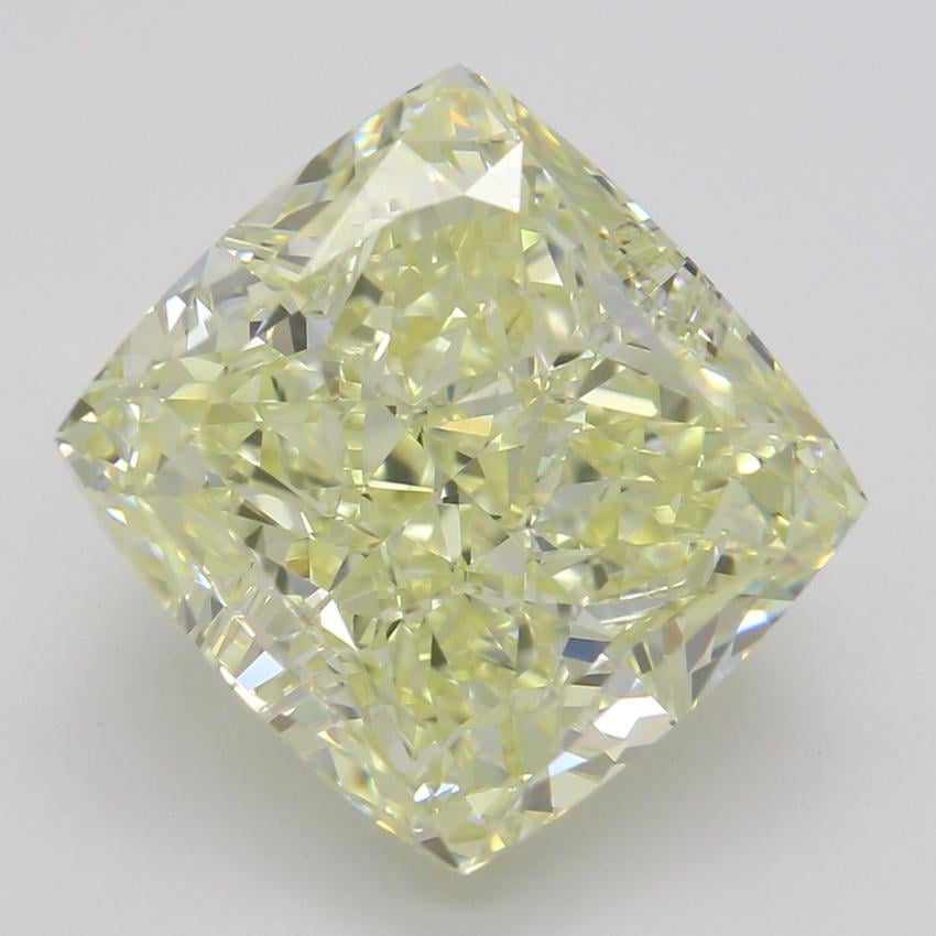 5.02 Ct. Fancy Yellow Cushion Diamond