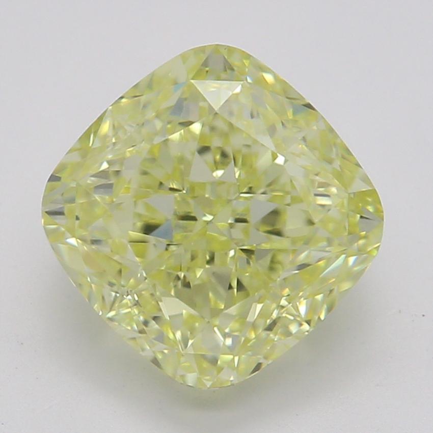 1.66 Ct. Fancy Yellow Cushion Diamond