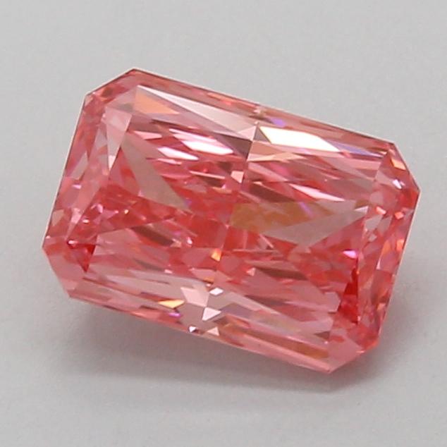 1.82 Ct. Fancy Vivid Pink Radiant Lab Grown Diamond
