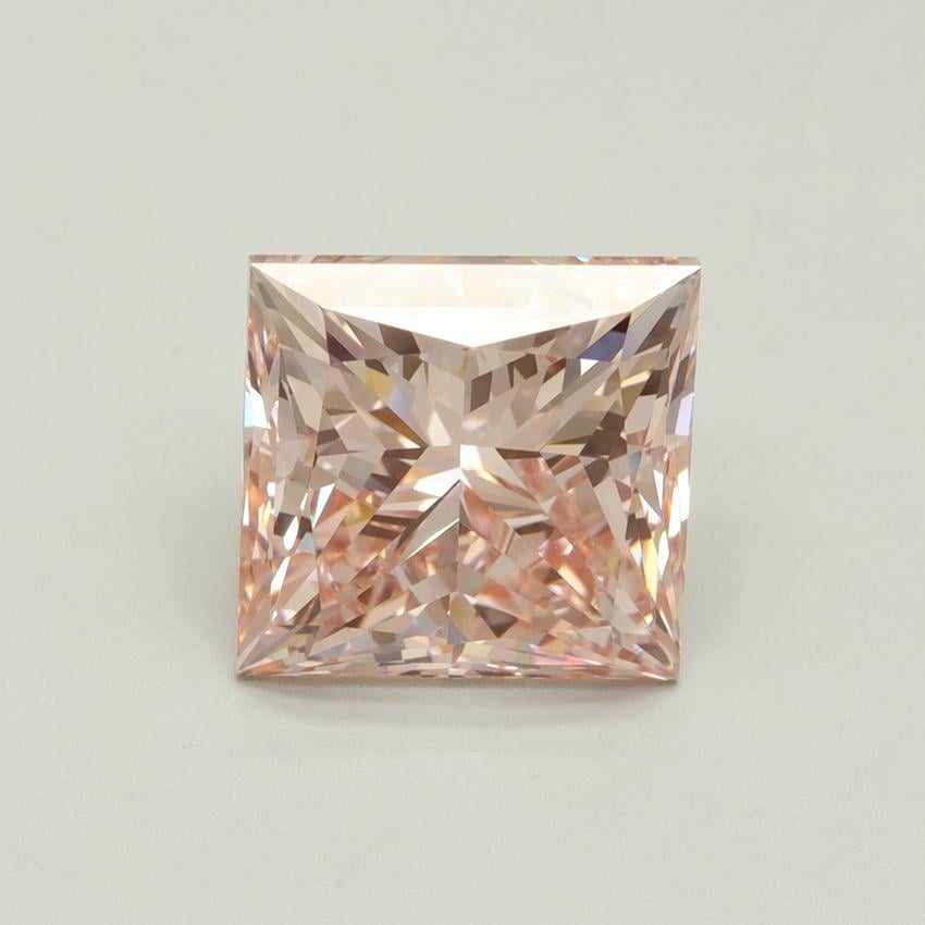 5.01 Ct. Fancy Intense Pink Princess Lab Grown Diamond