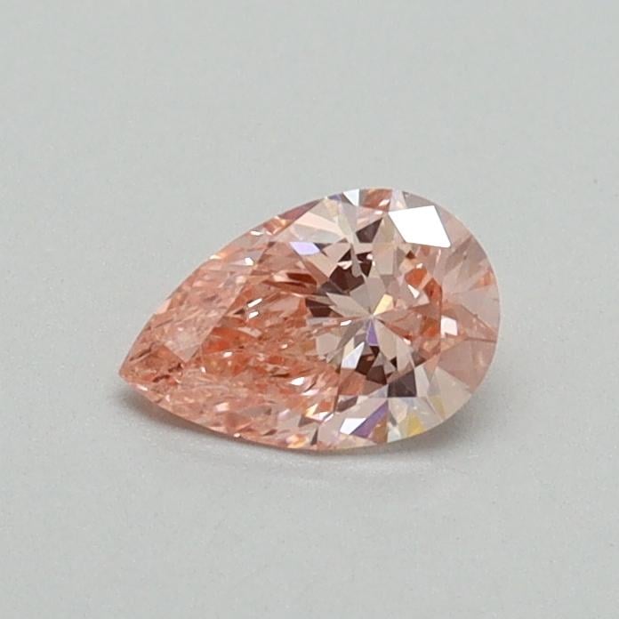 0.32 Ct. Fancy Vivid Pink Pear Lab Grown Diamond