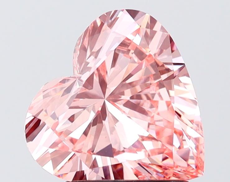 2.01 Ct. Fancy Vivid Pink Pink Heart Lab Grown Diamond