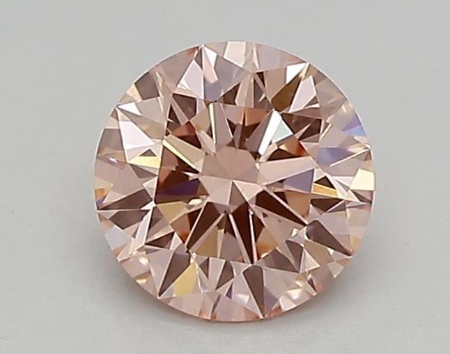 0.49 Ct. Fancy Intense  Pink Round Lab Grown Diamond