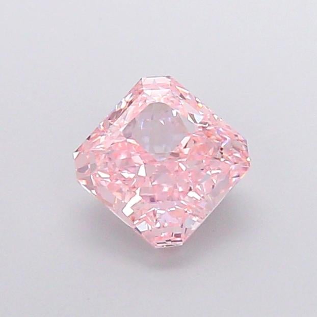 1.57 Ct. Fancy Intense  Pink Radiant Lab Grown Diamond