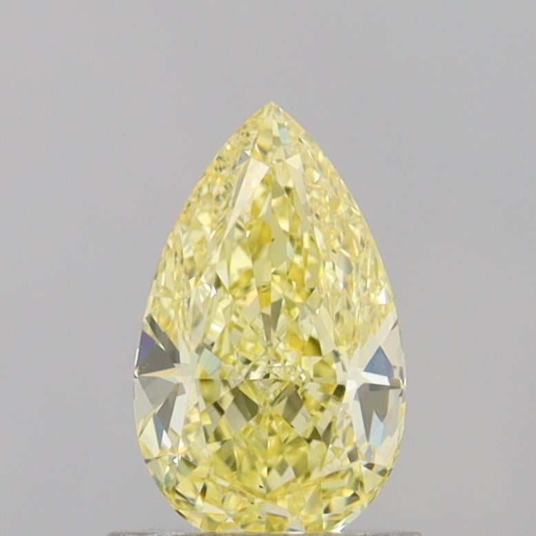1.00 Ct. Fancy Yellow Pear Lab Grown Diamond