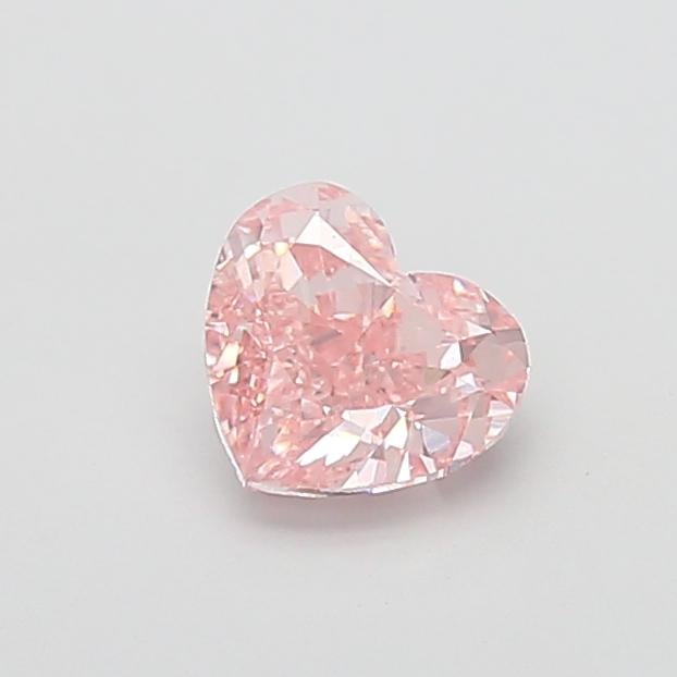 1.67 Ct. Fancy Intense  Pink Heart Lab Grown Diamond
