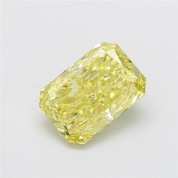 2.01 Ct. Fancy Yellow Radiant Lab Grown Diamond