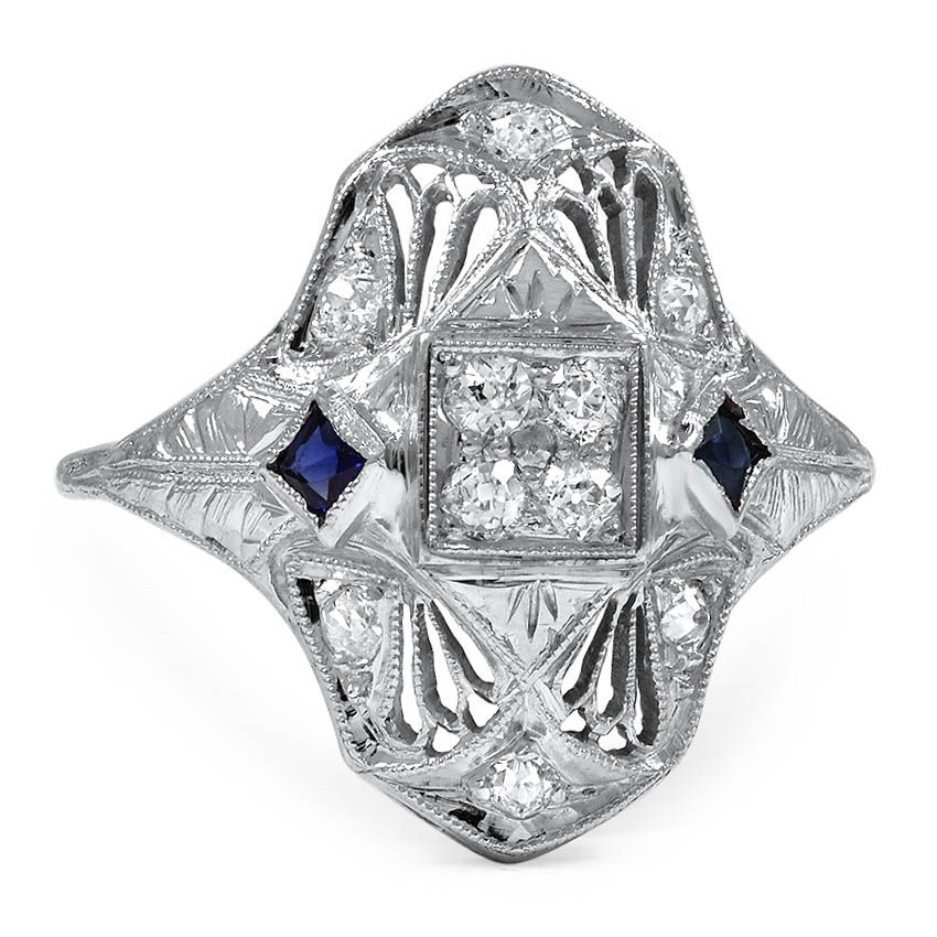 Art Deco Diamond Vintage Ring