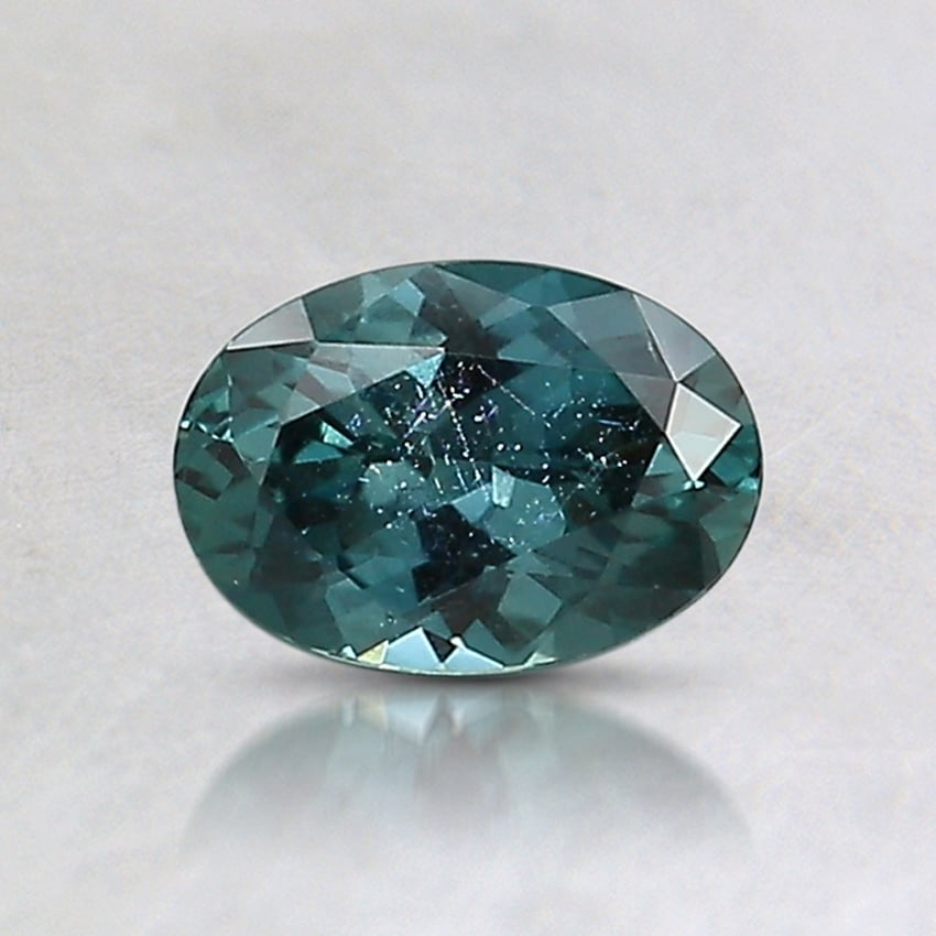 6.4x4.5mm Unheated Blue Oval Montana Sapphire