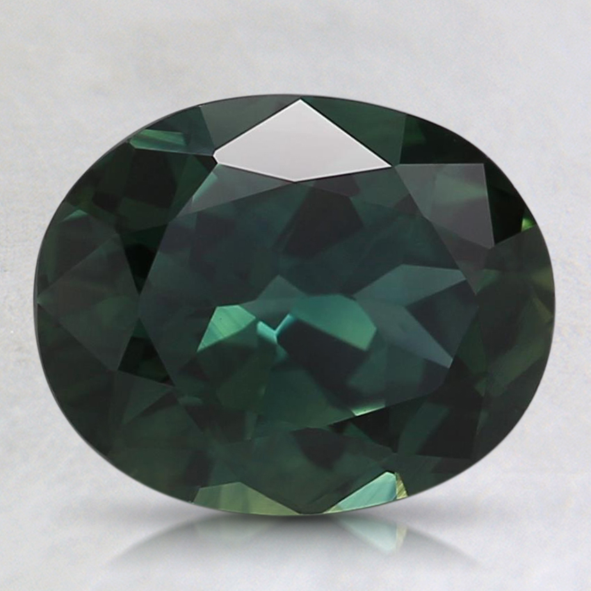 8.8x7mm Teal Oval Australian Sapphire